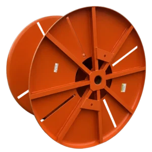 Breakaway reels for pullers and reconductors image.