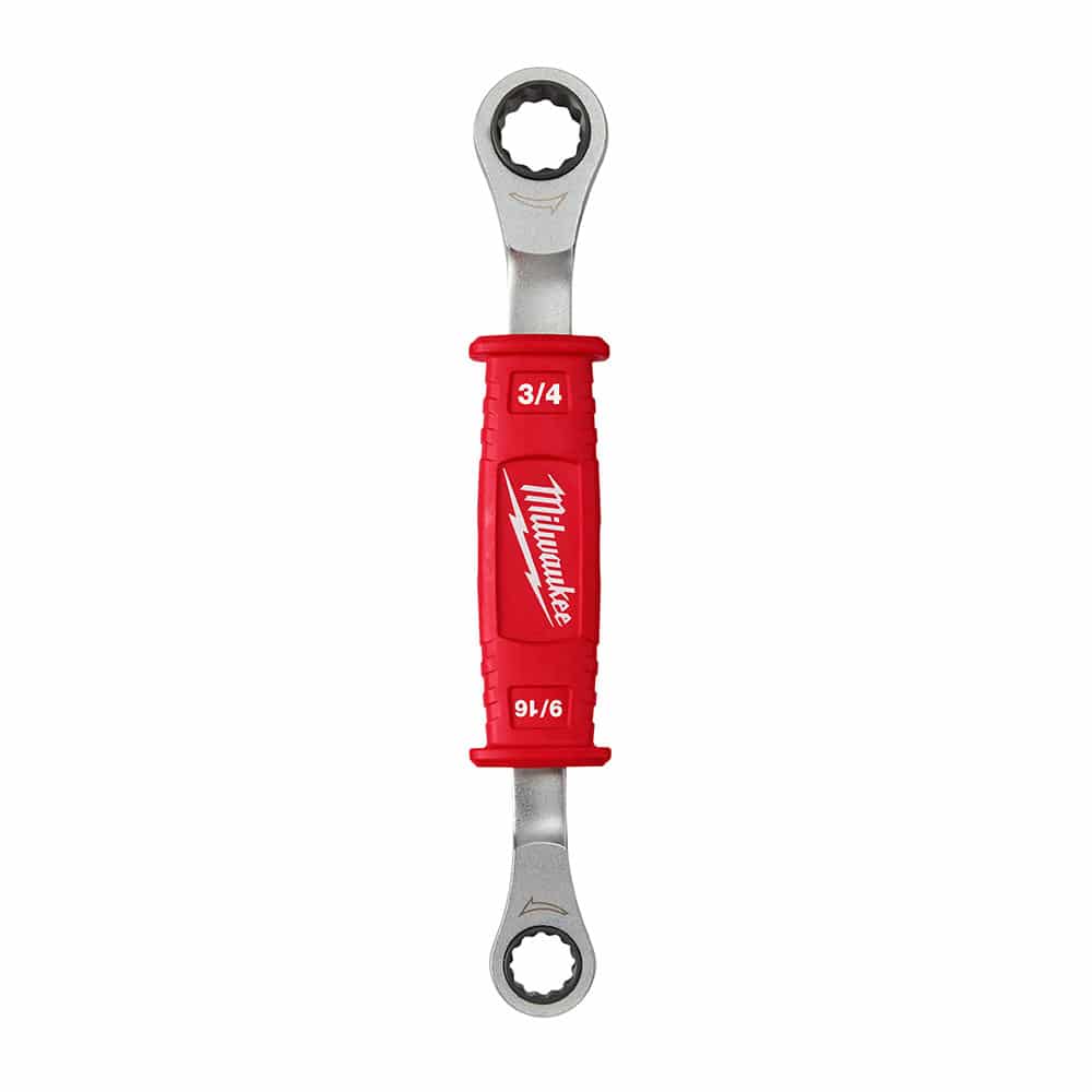 Lineman’s 2in1 Insulated Ratcheting Box Wrench